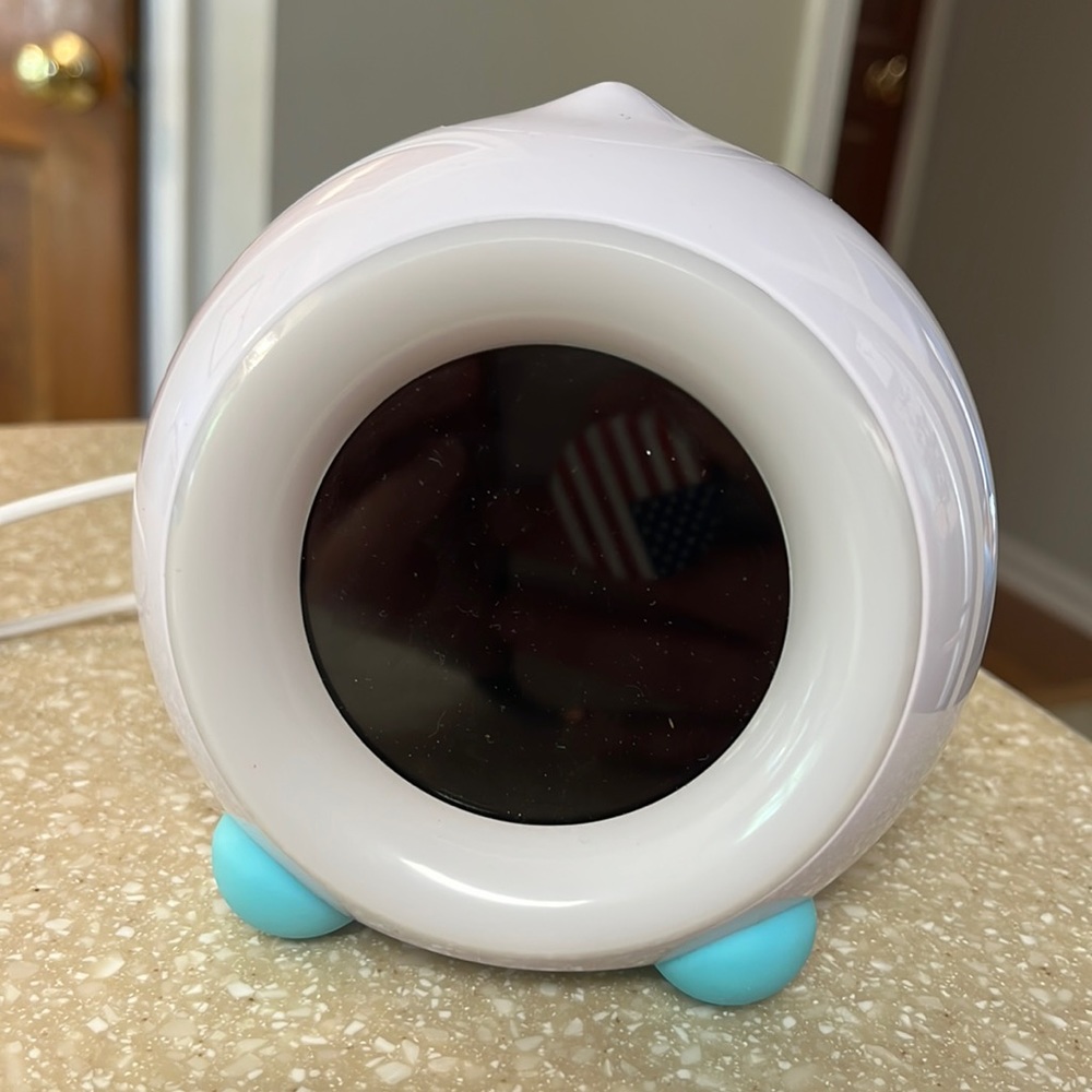 Little Hippo Mella sleep trainer alarm clock